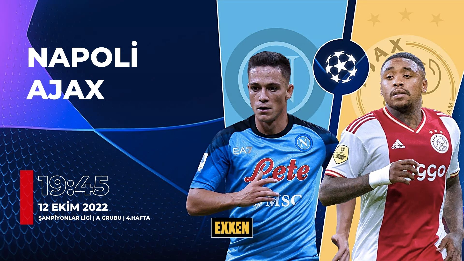 CANLI | Napoli – Ajax Şampiyonlar Ligi Canlı İzle (Maç İzle)