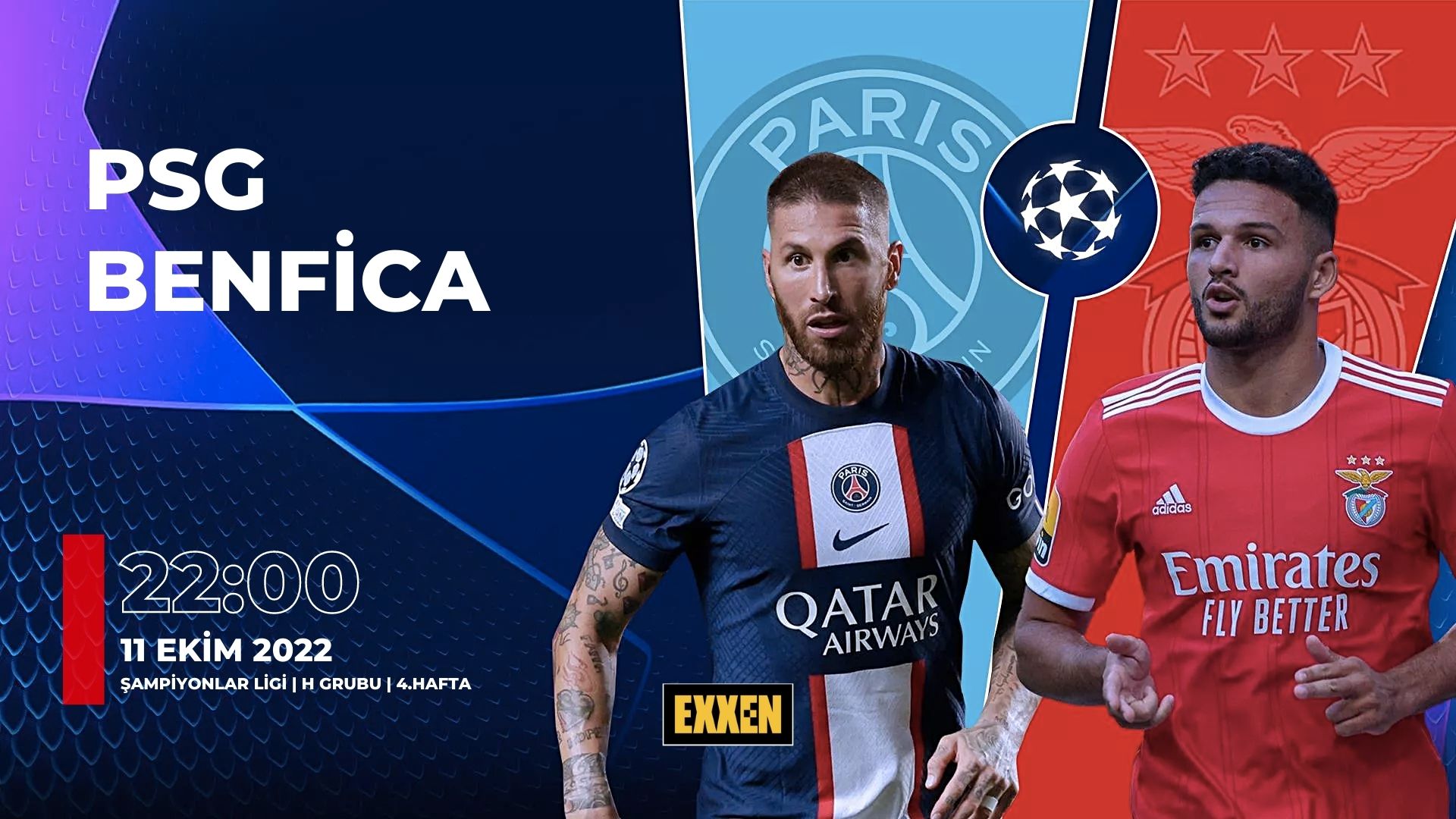 PSG – Benfica Maçı Exxen İzle